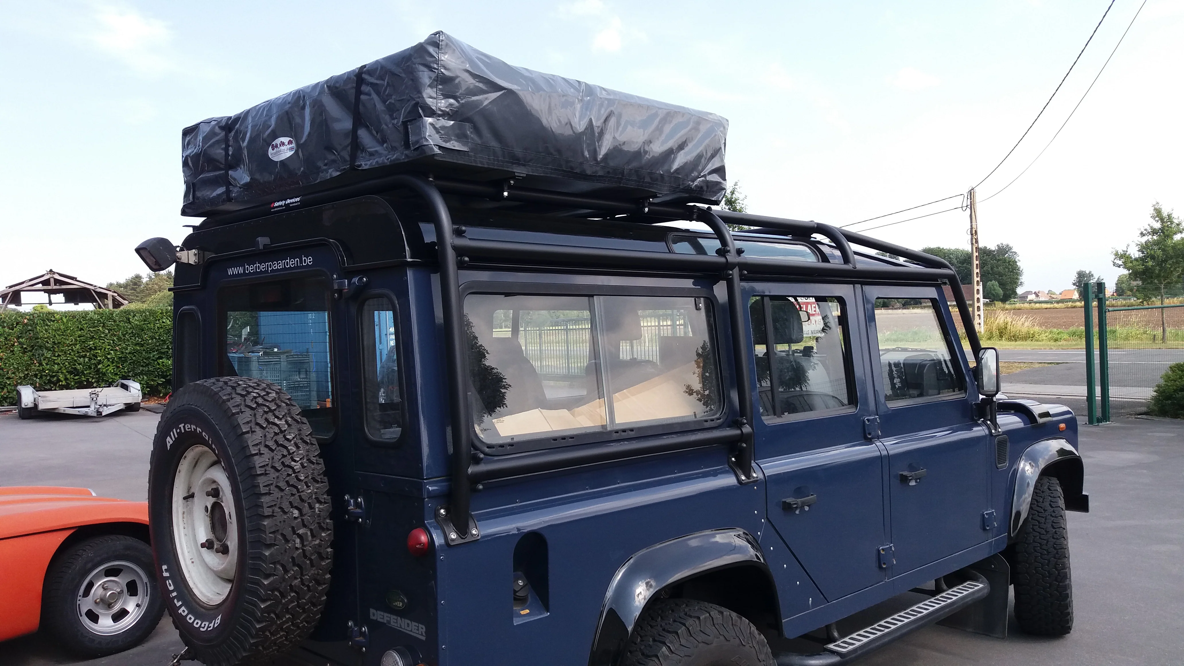 Roof tent bracket for external roll cage - Loose Bolts - Image 7